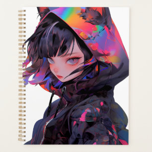 Niedlich Anime Catgirl Planer