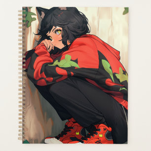Niedlich Anime Catgirl Planer