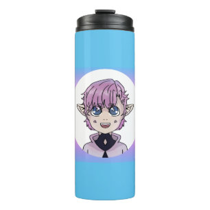 Niedlich Anime Elf Thermal Tumbler Thermosbecher