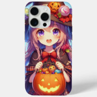 Niedlich Anime Halloween Hexe