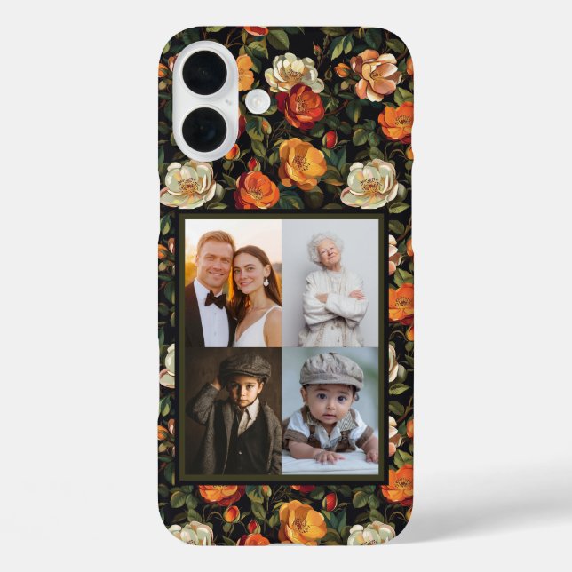 Niedlich anpassbare Foto-Rose Case-Mate iPhone Hülle (Rückseite)