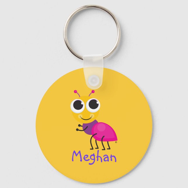 Niedlich Ant Schlüsselanhänger (Vorderseite)