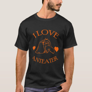 Niedlich Anteater I Liebe Anteater Geschenke Antea T-Shirt