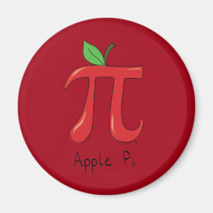 Niedlich Apple Pi Symbol Mathematiker Lehrer Magnet