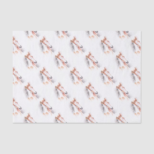 Niedlich Appy Foal Seidenpapier (Vorderseite)