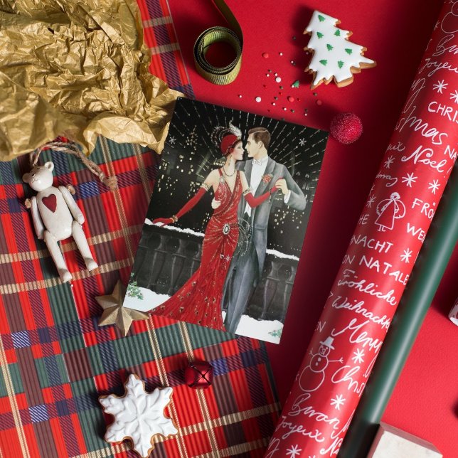 Niedlich Art Deko Feiertagskarte (Von Creator hochgeladen)