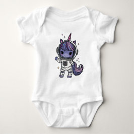 Niedlich Astro Unicorn Baby Bodysuit Baby Strampler