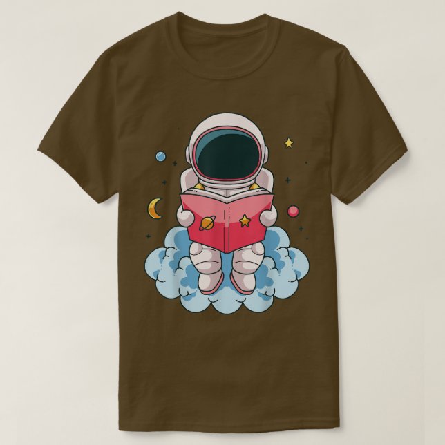 Niedlich Astronaut T-Shirt (Design vorne)