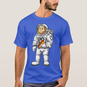 Niedlich Astronauten Astronomie Bigfoot Hotdog Lie T-Shirt