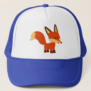 Niedlich Astute Cartoon Fox Hat Truckerkappe