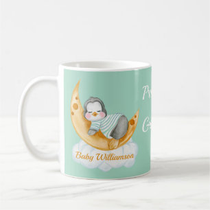 Niedlich auf Oma Baby Penguin Kaffeekochen Tasse b