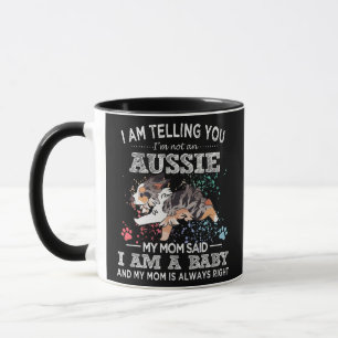 Niedlich Aussie Mama Welppy Australian Shepherd Do Tasse