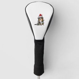 Niedlich Australian Shepherd Santa Christmas Tree Golf Headcover