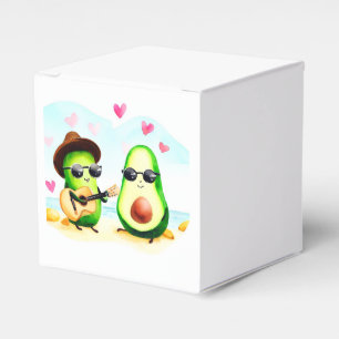 Niedlich Avocado Couple Geschenkschachtel