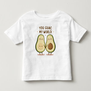 Niedlich Avocado Couple Kleinkind T-shirt