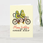 Niedlich Avocado Couple Pub Funny Birthday Karte<br><div class="desc">Die lustige und niedliche Geburtstag-Karte für diejenigen,  die Liebe Pistons und Spaß. Der perfekte Weg,  um Ihren Freunden und der Familie einen guten Geburtstag zu wünschen. Besuchen Sie unseren Shop für mehr Geburtstagskarten Sammlung. Sie finden etwas cooles,  Humorvolles und manchmal sarkastisches Geburtstagskarten für Ihren besonderen Menschen.</div>