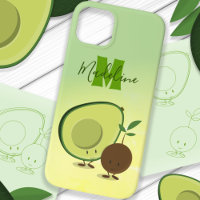 Niedlich Avocado Food Monogram