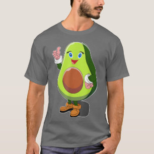 Niedlich Avocado Funny Avocado lustig Vegetarian T T-Shirt