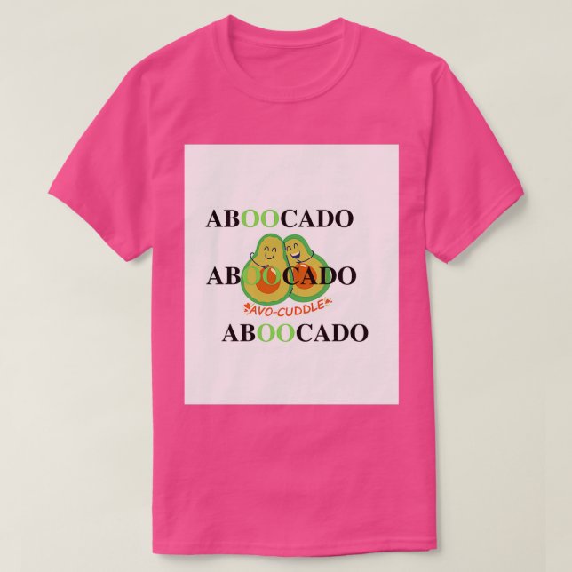 Niedlich Avocado Ghost Aboocado Halloween Perfekte T-Shirt (Design vorne)