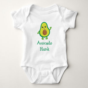 Niedlich Avocado Hunk Trendy Baby Strampler