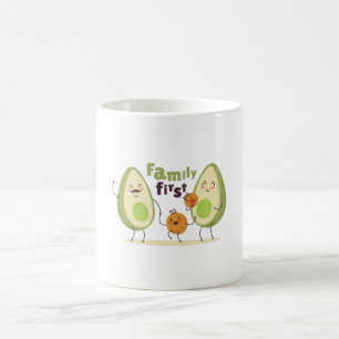Niedlich Avocado Kaffeetasse
