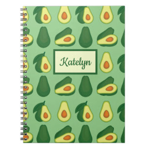 Niedlich Avocado Lover Green Notizblock