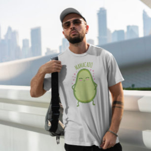 Niedlich Avocado Mama Cartoon T-Shirt