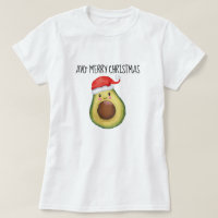 Niedlich Avocado Santa Avo Frohe Weihnachten