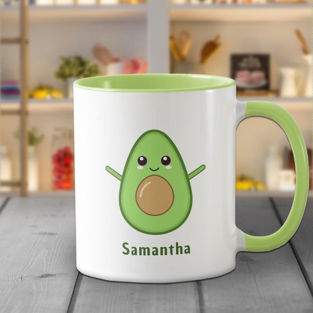 Niedlich Avocado Tasse (Cute Avocado Mug)