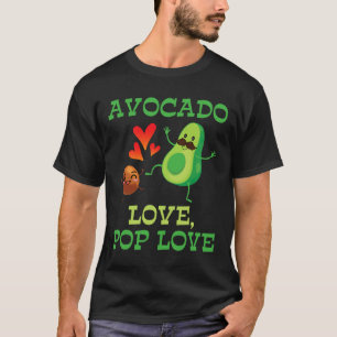 Niedlich Avocados Tanzen Together Avocado Liebe Po T-Shirt