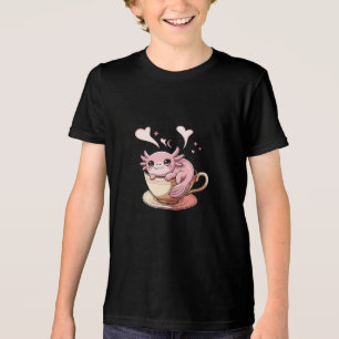 Niedlich Axolotl - Kawaii Axolotl Lover Gift Tri-Blend Shirt