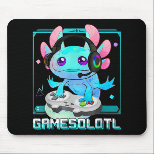Niedlich Axolotl Lover Gamesalotl Gaming Axolotl K Mousepad