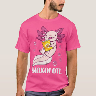 Niedlich Axolotl Lover Snaxolotl (115) T-Shirt