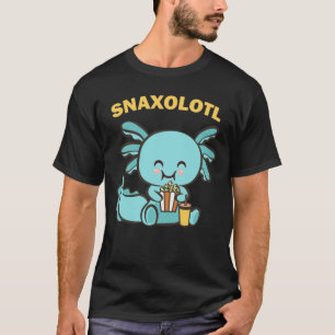 Niedlich Axolotl Lover Snaxolotl kawaii anime T-Shirt