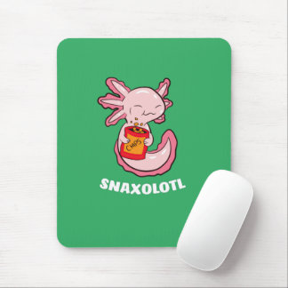 Niedlich Axolotl Lover Snaxolotl Kawaii Axolotl Fo Mousepad