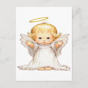 Niedlich Baby Angel Postkarte