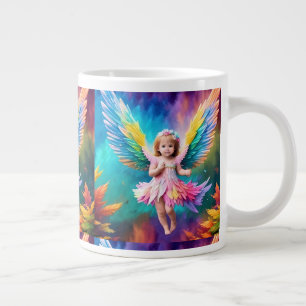 Niedlich Baby Angel Wings Art-38424 Jumbo-Tasse