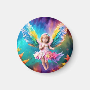 Niedlich Baby Angel Wings Art-38424 Magnet