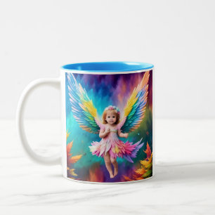 Niedlich Baby Angel Wings Art-38424 Zweifarbige Tasse
