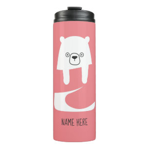 NIEDLICH BABY BEAR   Vater Mama Daughter Son Famil Thermosbecher