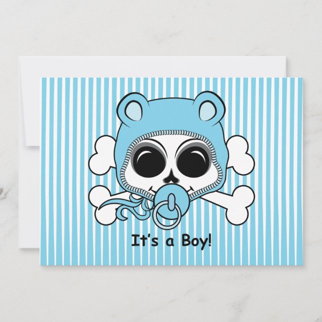 Niedlich Baby Boy Skull (Vorderseite)