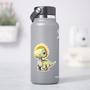 Niedlich Baby Cartoon Dinosaur Aufkleber
