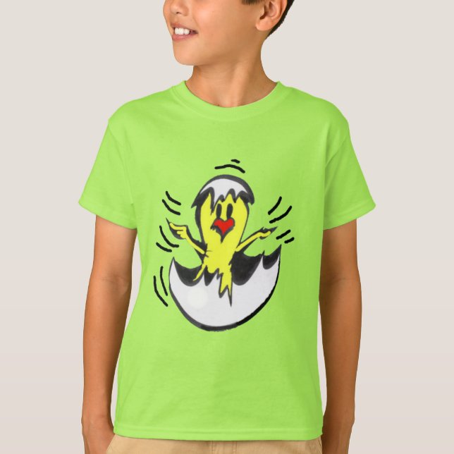 Niedlich Baby Chick Kids T - Shirt (Vorderseite)