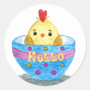 Niedlich Baby Chick Sticker