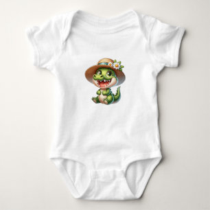 Niedlich Baby Crocodile Strampler