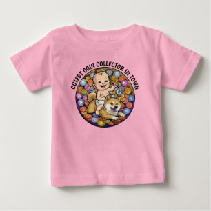 Niedlich Baby Crypto T-shirt