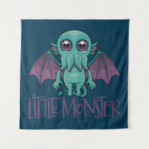 Niedlich Baby Cthulhu Klein Monster Wandteppich