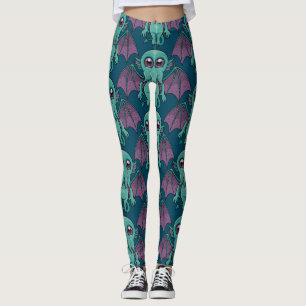 Niedlich Baby Cthulhu Monster Leggings