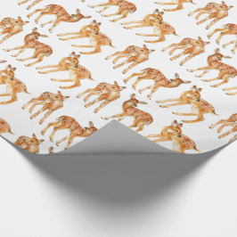 Niedlich Baby Deer Geschenkpapier