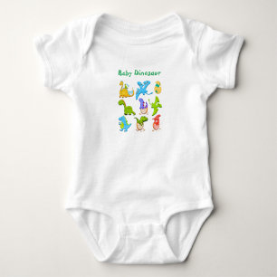 Niedlich Baby Dinosaur Baby Strampler